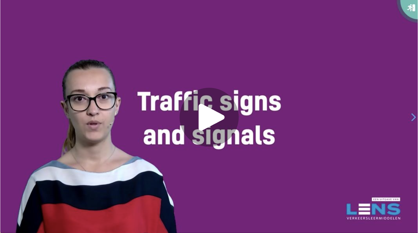 Traffic signs and signals